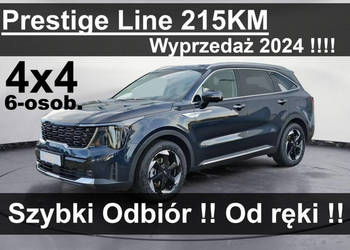 Kia Sorento HEV Prestige Line 215KM 4x4 6-osobowy Niska Cena od ręki !! 4x…