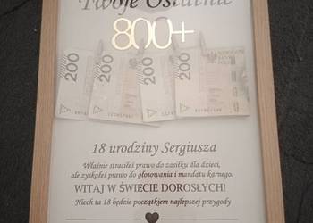 Ramka na 18 urodziny