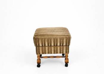 Stylowa Pufa / Podnóżek LAKEWOOD ACME Furniture Styl Vintage Mid-Century