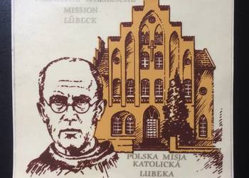 ( 275. ) Emblemat, Naklejka Polskiej Misji Katolickiej