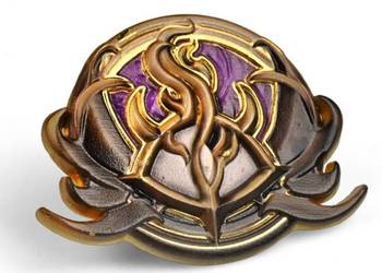 The Fiend Class Badge | 5 cm | Metal | Przypinka | Baldur’s Gate 3