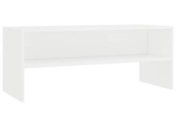 vidaXL Szafka pod TV, biała, 100x40x40 cm(SKU:800045)