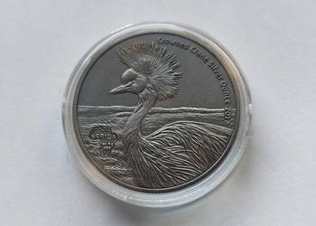 Moneta / Ghana 5 Cedis 2017 / Struś