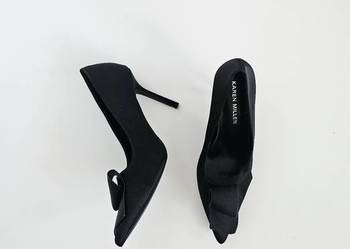 Nowe satynowe szpilki Karen Millen 40