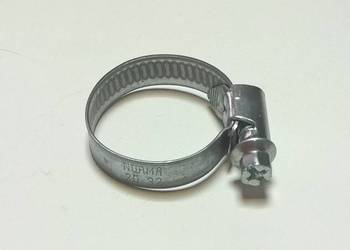 100 szt NOWYCH opasek fi 20-32 mm metalowych zaciskowych
