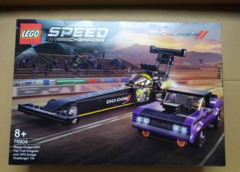 LEGO 76904 Speed Champions - Dodge Dragster i 1970 Dodge