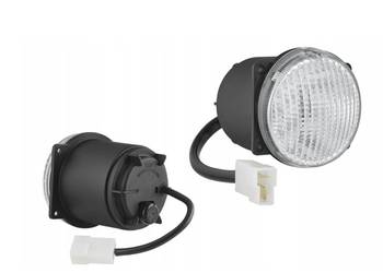 Lampa jazdy dziennej AMP przewód 0,1m WESEM (z żarówką 12V)