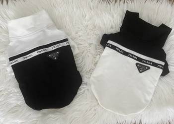 Nowa bluza na suwak ubranko ubranie dla psa Prada L