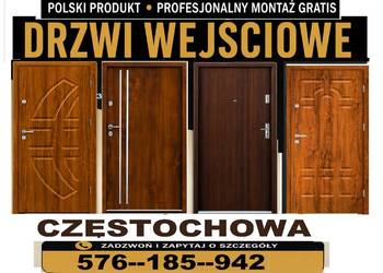 Drzwi wzmocnione zewnętrzne wewnątrzklatkowe