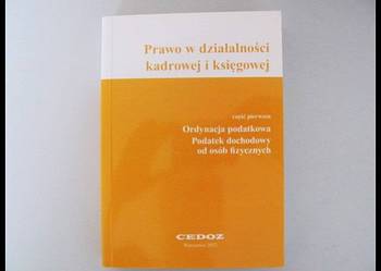 Prawo w działalności kadrowej i księgowej Wielhorska A.
