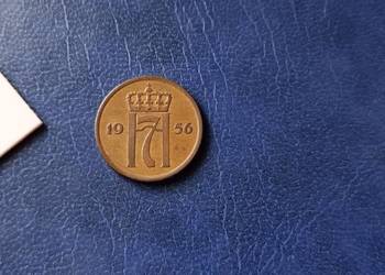 Stare monety 2 ore 1956 Norwegia