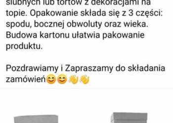 KARTONY DO TORTÓW