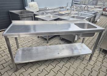 Zlew Gastronomiczny 1 Komorowy Z Półką 190/60/95 B