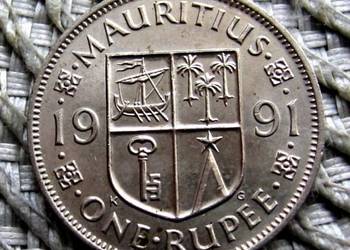Mauritius 1 Rupia 1991r