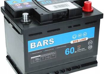 Akumulator Bars EFB LINE 12V 60Ah 620A L2 P+ BF60