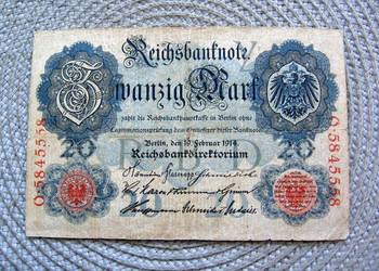 Niemcy 20 Marek 1914r