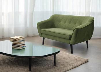 Sofa Maya 2 Osobowa Oliwkowa, Dostawa 0zł!