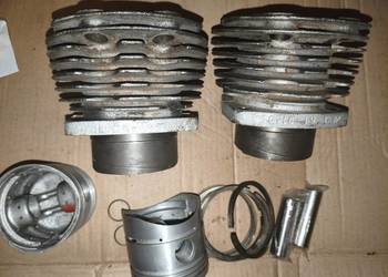 Cylindry po szlifie z nowymi tłokami Ural M61 M62 M63 M66 M67