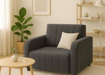 Sofa jednoosobowa rozkładana do spania amerykanka