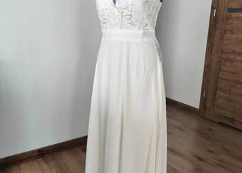 Suknia ślubna 36 S Bonprix ecru