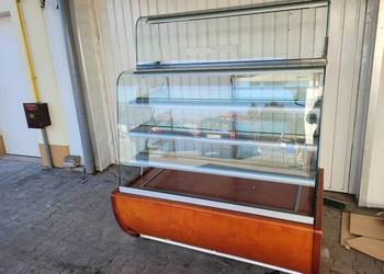 Witryna cukiernia chłodziarka ciasto 130cm
