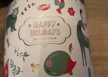 NOWY Świąteczny zestaw kosmetyków w ozdobnej tekturowej puszce