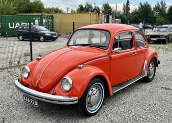 VW Garbus 1300 S 1.6 1972 Leuchtorange