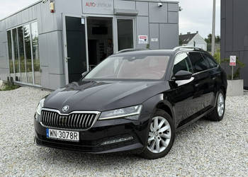 Škoda Superb 2.0 TDI 150KM 2022 Ambition, wirtualne zegary, Full Led Matri…