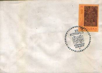 Kop. Okol. Św.W F  XII Kongres Poznań 1973