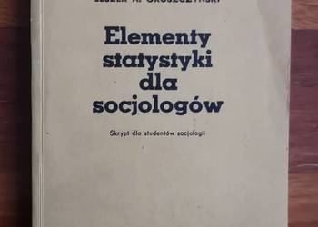 Elementy statystyki dla socjologów - L.A. Gruszczyński.