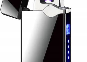 Elektryczna Zapalniczka Plazmowa Z Dwoma Fioletowymi Łukami Tworzący X