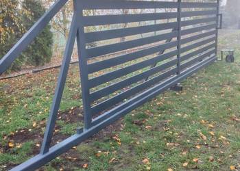 Brama przesuwna,wjazdowa, palisada 4m nowa( ocynk)