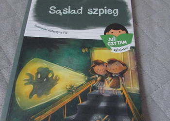książka dla dzieci już czytam sylabami Sąsiad Szpieg Magda Malicka książka dla dzieci już czytam sylabami Sąsiad Szpieg Magda Malicka