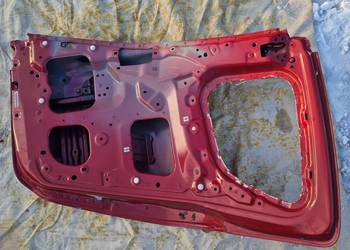 MAZDA RX8 RX-8 2008 ROK DRZWI PRAWE TYŁ TYLNE CZERWONE GOŁE BEZ OSPRZĘTU