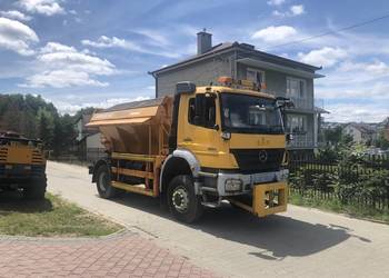 Mercedes Axor 1824 4x4 piaskarka solarka econ 6m3 2008