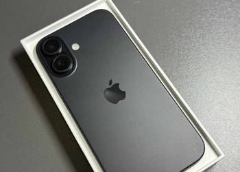 iPhone 16 128GB | Czarny/Black | Jak Nowy!