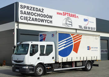 Renault MIDLUM 240 DXI 6 Osobowa Kabina Sprowadzony Firanka Przebieg Udoku…