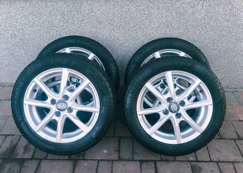 Felgi Koła Hyundai i10 i20 Kia 15 cali 4x100 ET46 Lato 185/55/R15 Wysyłka