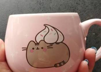 Kubek ceramiczny pusheen talerz miska
