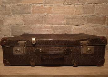 Stara walizka z czasów PRL – VINTAGE oryginalny klimat retro! OKAZJA!