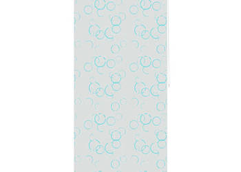 vidaXL Roleta prysznicowa 100 x 240 cm, wzór w bąbelki(SKU:142866)