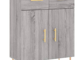 Szafka szary dąb sonoma 695x34x90cm materiał drewnopochodny WM-827970