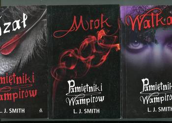 Pamiętniki Wampirów Szał , Mrok , Walka- L.J. Smith