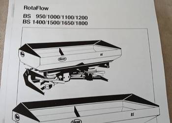 Vicon rota flow bs 950-1800 instrukcja obsługi .