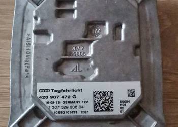 AUDI R8 TT A4 S4 B7 B8 PRZETWORNICA MODUŁ ŚWIATEŁ XENON 420907472G