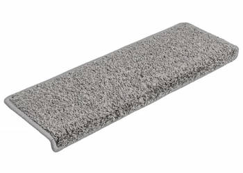 Nakładki na schody 10 szt. 65x21x4 cm szare WM-149815
