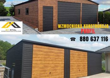 Garaż blaszany 4x6 od Producenta Wiata Hala Magazyn Krótkie terminy