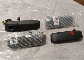 Komplet klamek 4x Fiat Panda 2 lewa prawa przednia tylna klamka przód tył