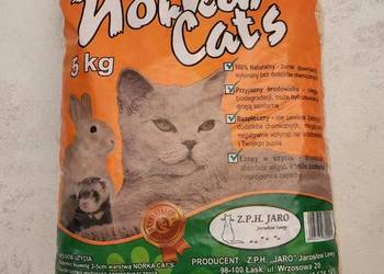 Zwiernik pellet drewniany 5kg dla kota, królika, gryzonia