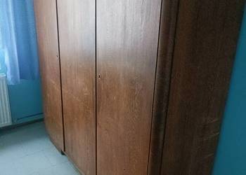 Stara szafa ubraniowa dreeniana PRL czasy PRL-u